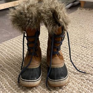 Joan of Arctic Faux Fur Waterproof Snow Boot